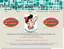 Tablet Screenshot of pizza-burger.com
